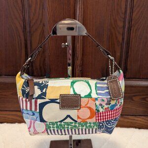 Vintage COACH Patchwork Mini Bag